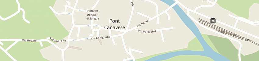 Mappa della impresa pizza take away di cistaro francesco a PONT CANAVESE