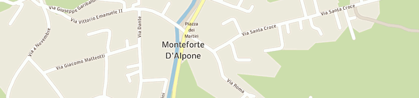 Mappa della impresa preto corrado a MONTEFORTE D ALPONE
