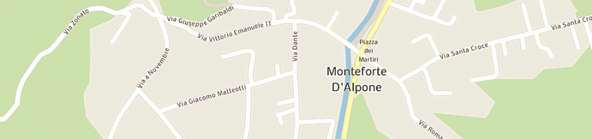 Mappa della impresa beghini dino a MONTEFORTE D ALPONE