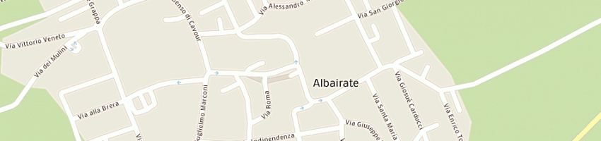 Mappa della impresa carrozzeria magistroni e beretta a ALBAIRATE