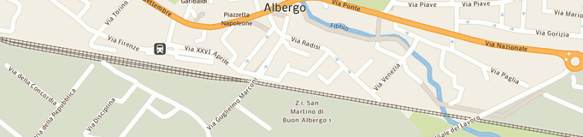 Mappa della impresa cb srl a SAN MARTINO BUON ALBERGO