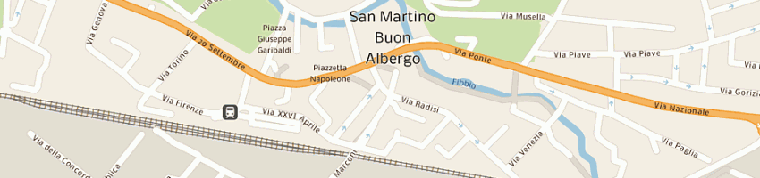 Mappa della impresa cacciatori nicola a SAN MARTINO BUON ALBERGO