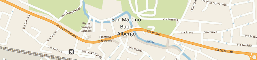 Mappa della impresa pianeta srl a SAN MARTINO BUON ALBERGO
