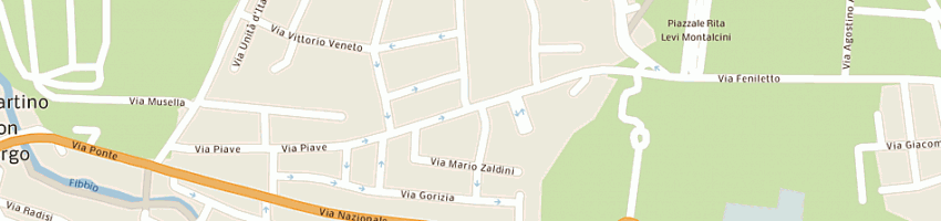Mappa della impresa ana gruppo di san martino buon albergo a SAN MARTINO BUON ALBERGO