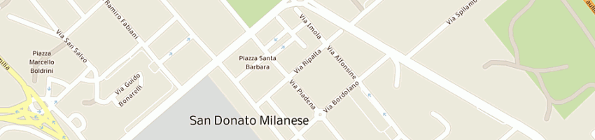 Mappa della impresa zanella patrizia a SAN DONATO MILANESE