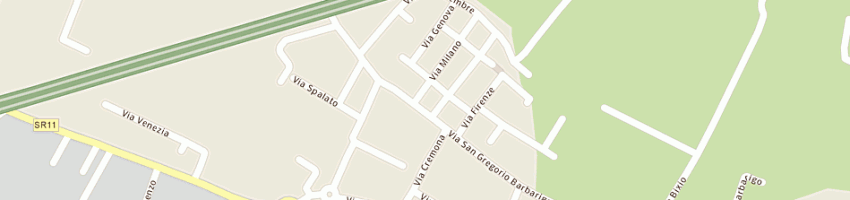 Mappa della impresa centro benessere linda molin a VIGONZA