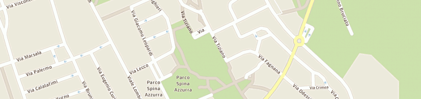 Mappa della impresa zucchi gino a MILANO