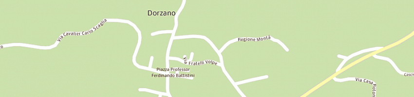 Mappa della impresa municipio a DORZANO