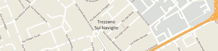 Mappa della impresa le note colorate snc a MILANO