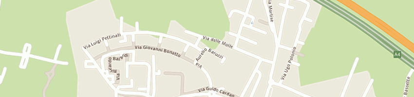 Mappa della impresa tombola costruzioni srl a PADOVA