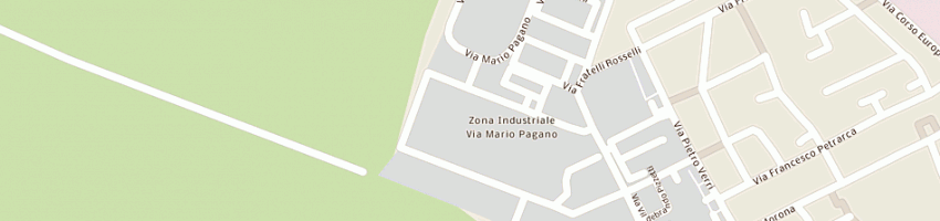 Mappa della impresa studio servizi immobiliari srl a MILANO