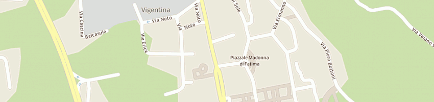 Mappa della impresa belli fuori di di marco gabriella e deiana antonio snc a MILANO