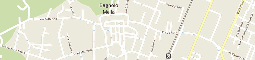 Mappa della impresa agri - 2000 centro elaborazione dati a BAGNOLO MELLA