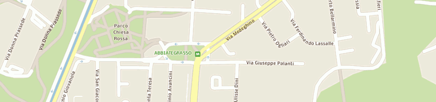 Mappa della impresa centro ottico di livio girotto e c snc a MILANO