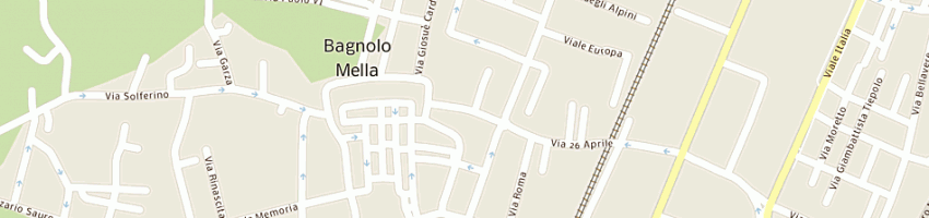 Mappa della impresa olivari silvano a BAGNOLO MELLA