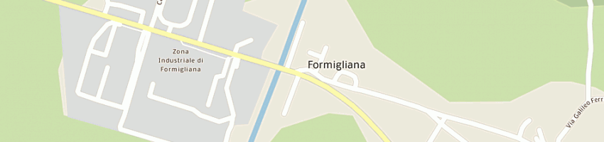 Mappa della impresa clc centro lavorazione carni di coluccia loredana e la rota ermanno sdf a FORMIGLIANA