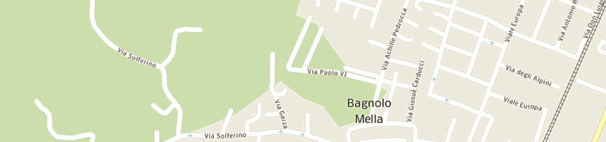 Mappa della impresa scolari battista e figli (snc) a BAGNOLO MELLA