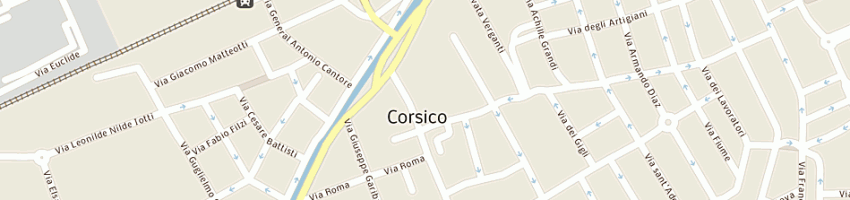 Mappa della impresa municipio di corsico - sedi varie a CORSICO