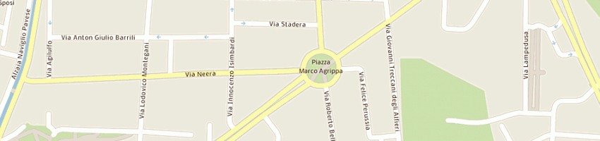 Mappa della impresa bonelli mario a MILANO
