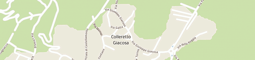 Mappa della impresa poste italiane a COLLERETTO GIACOSA