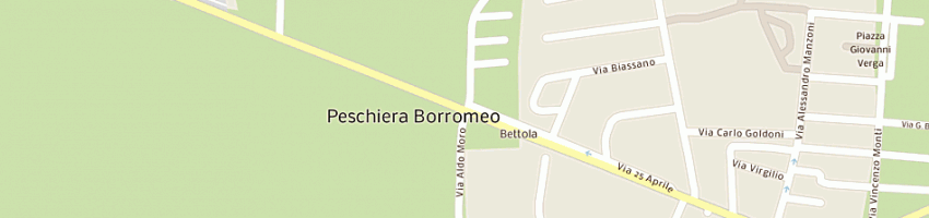 Mappa della impresa erma a PESCHIERA BORROMEO