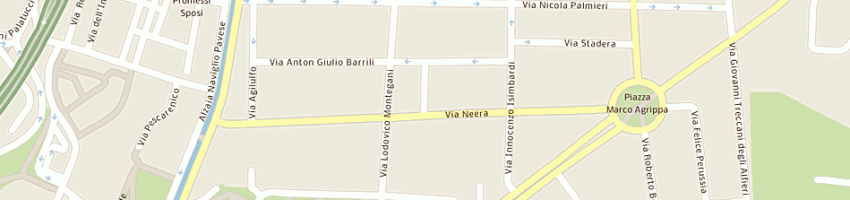 Mappa della impresa esposito luigi a MILANO