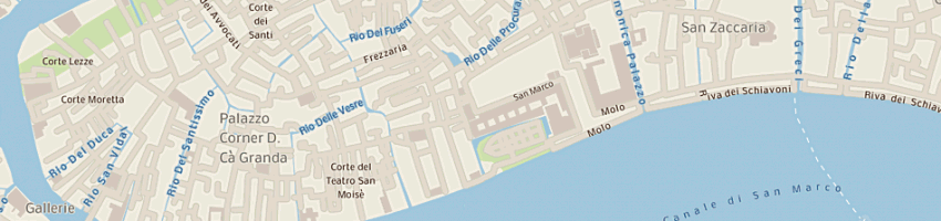 Mappa della impresa vesco silvano a VENEZIA