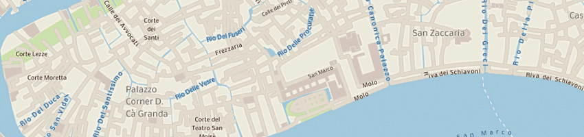 Mappa della impresa caffe' lavena srl a VENEZIA