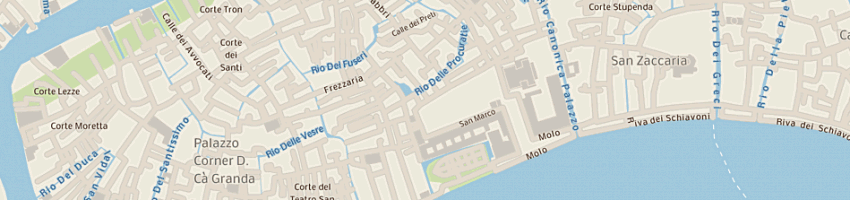 Mappa della impresa foto record a VENEZIA