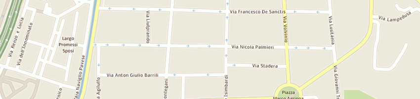 Mappa della impresa foto offset srl a MILANO