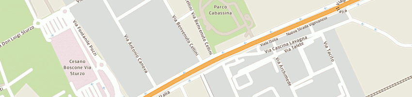 Mappa della impresa duezerodue srl a MILANO