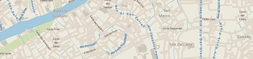 Mappa della impresa bf snc di francesca bampa e c a VENEZIA