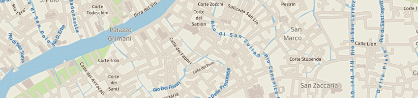 Mappa della impresa melodie veneziane - piccolo teatro di vella salvatore a VENEZIA
