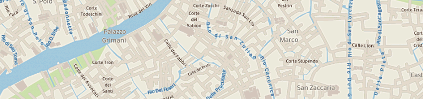 Mappa della impresa exclusive a VENEZIA