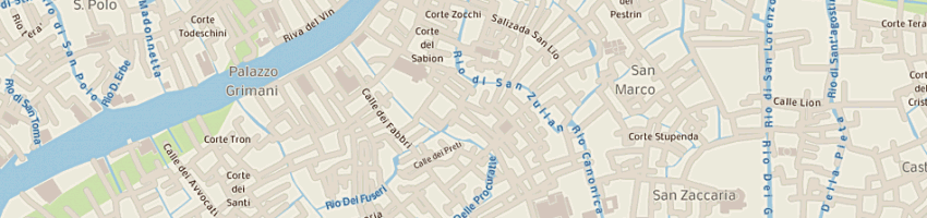 Mappa della impresa snc gl di povoledo giorgio e c a VENEZIA