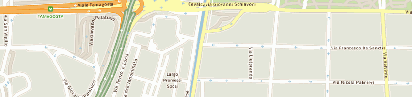 Mappa della impresa moro dario a MILANO