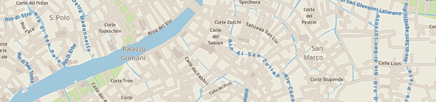 Mappa della impresa coccinelle store srl a VENEZIA
