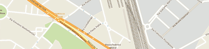 Mappa della impresa ragusi (srl) a MILANO