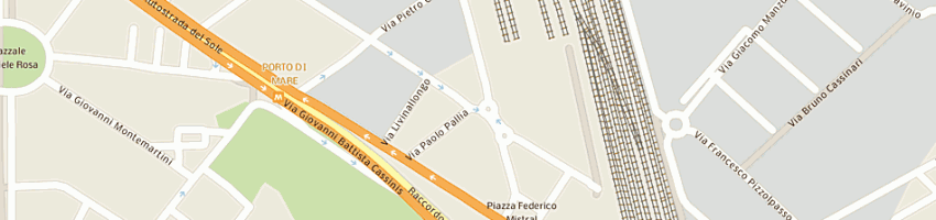 Mappa della impresa bonfiglio e bandini spa a MILANO