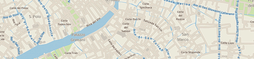 Mappa della impresa gioielleria seno luciano di donaggio marina e c snc a VENEZIA