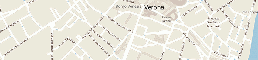 Mappa della impresa banca antonveneta spa a VERONA