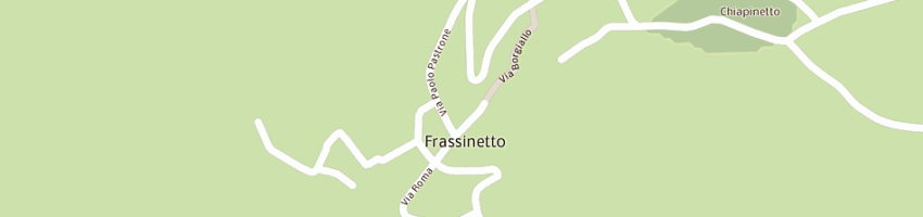 Mappa della impresa municipio a FRASSINETTO