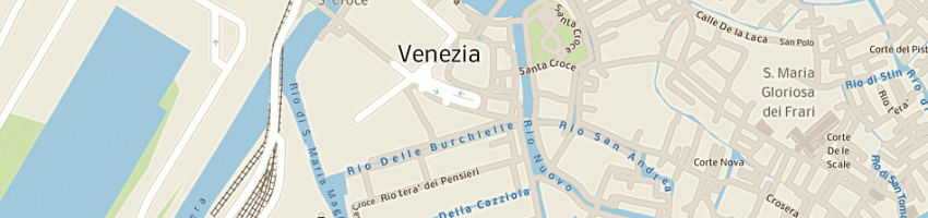 Mappa della impresa garage venezia di girardi mauro e c snc a VENEZIA
