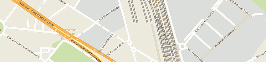 Mappa della impresa garruzzo oscar a MILANO