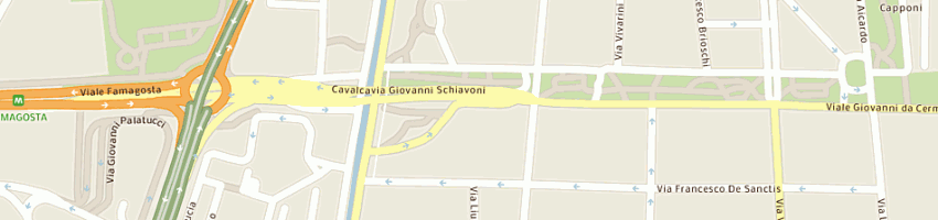 Mappa della impresa istituto madre a cocchetti suore s dorotea di cemmo a MILANO