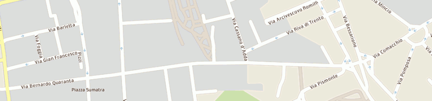 Mappa della impresa marciano agostino a MILANO