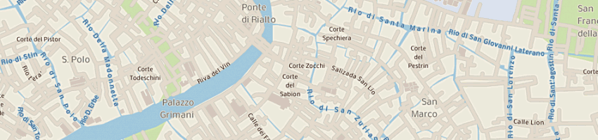 Mappa della impresa menini (spa) a VENEZIA