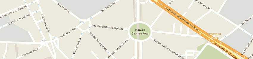 Mappa della impresa balzari angelo e dossena luigi snc a MILANO
