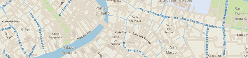 Mappa della impresa perle e dintorni di francesca scarpa e c snc a VENEZIA