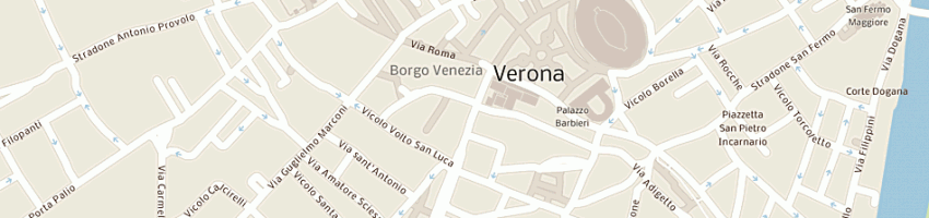 Mappa della impresa banca popolare di verona a VERONA